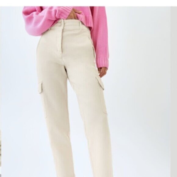 Aritzia  * Wilfred Free Modern Cargo Pant BNWOT Gd Birch - Picture 15 of 16